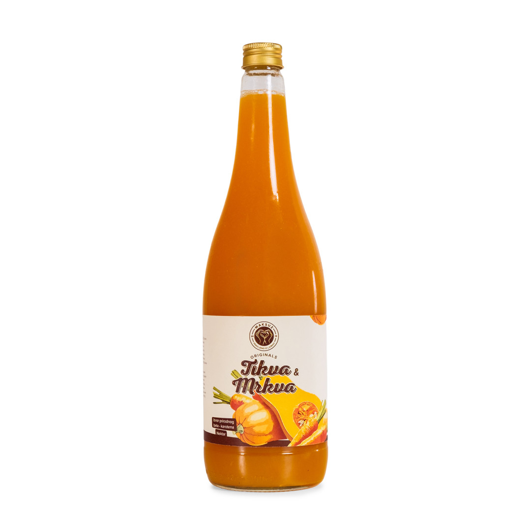 Nektar od tikve i mrkve - 1 l