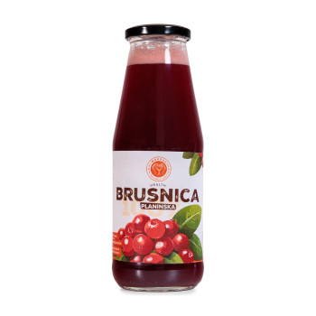 100% sok od planinske brusnice