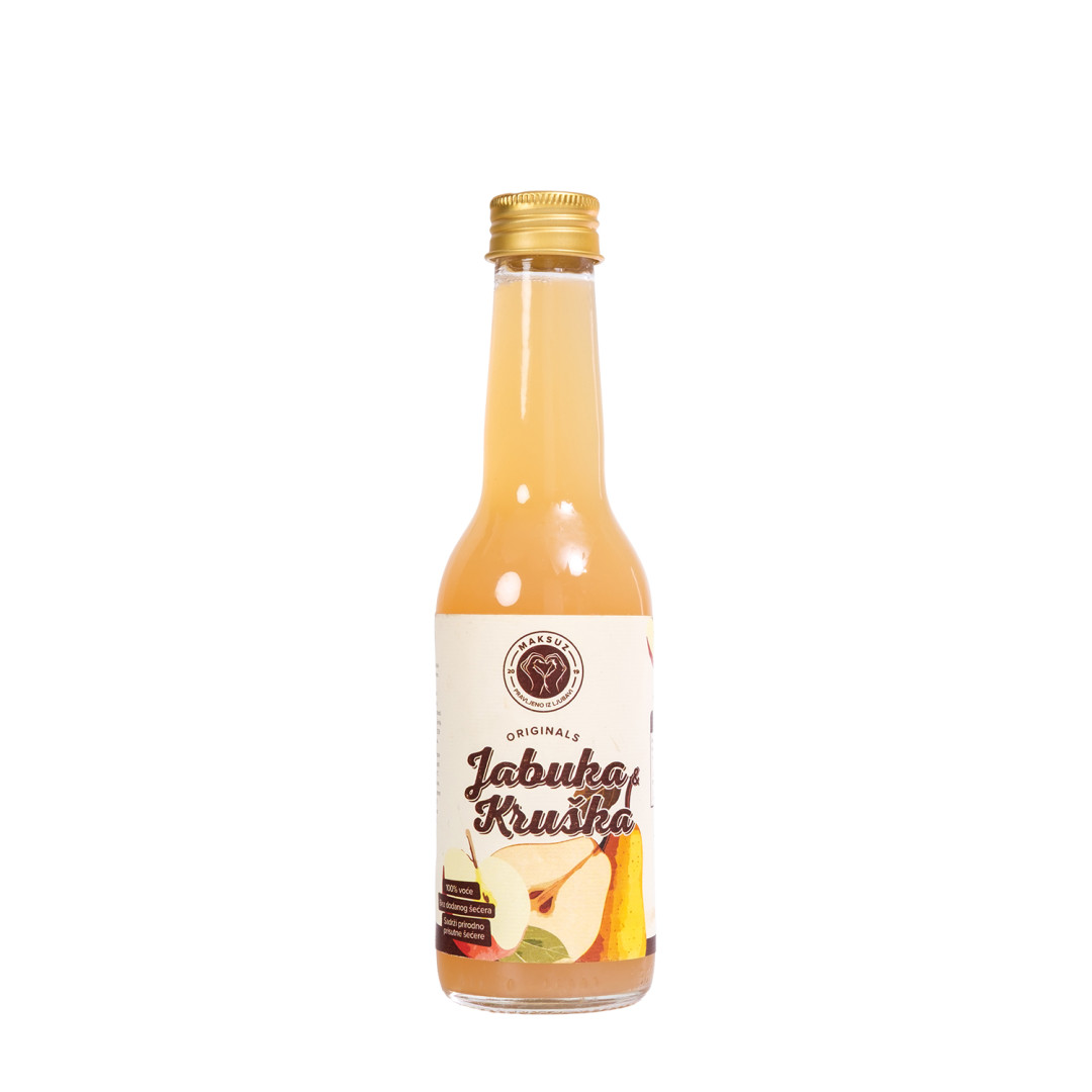 100% sok od jabuke i kruške - 250 ml