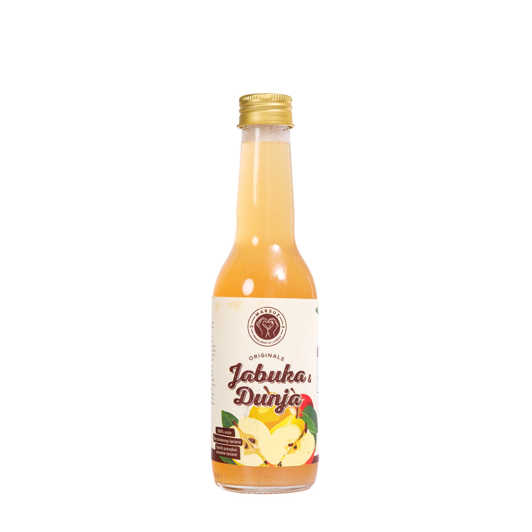 100% sok od jabuke i dunje - 250 ml