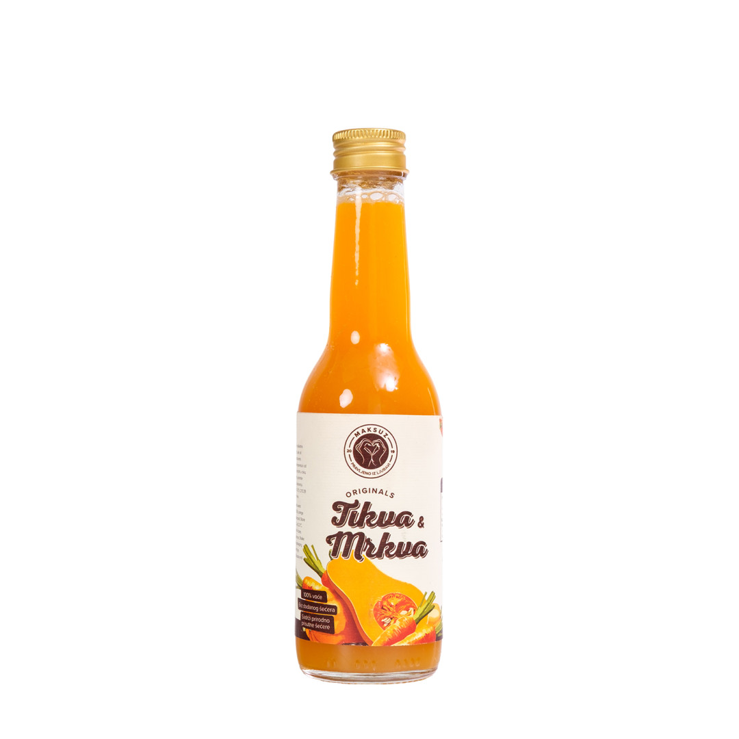Nektar od tikve i mrkve -250 ml